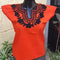 Blusa bordada para mujer, talla L/XL MODELO #1219