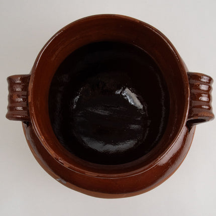 Olla de barro para frijoles