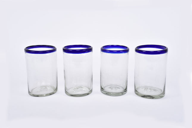 Vaso de vidrio soplado 10 oz
