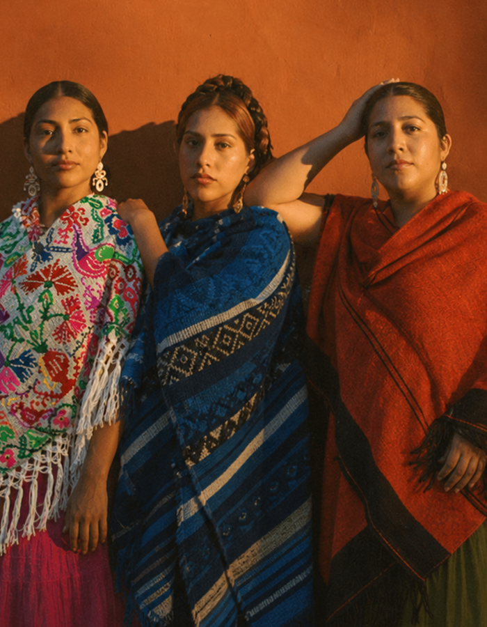 Ponchos rebozos y sarapes mexicanos - Abarrot