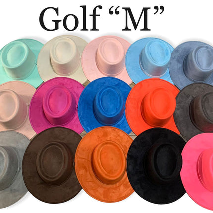 Sombrero Golf de Gamuza