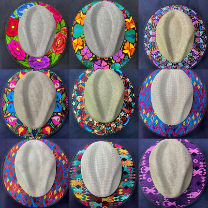 Sombrero Bordado de Lona