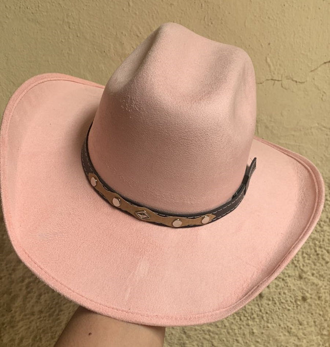 Sombrero Vaquero Chihuahua de Gamuza