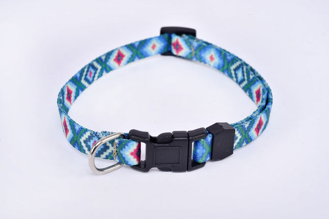 Collar para perro raza pequeña tipo Chihuahua - Azul MODELO #030902