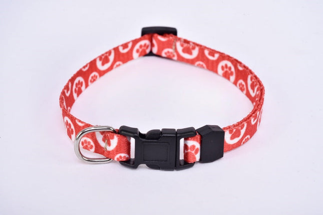 Collar para perro raza pequeña tipo Chihuahua - Rojo MODELO #030901