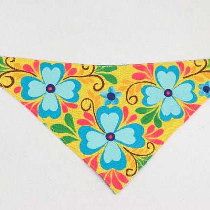 Bandana para mascota Chulada pintada a mano - Chica MODELO #030504