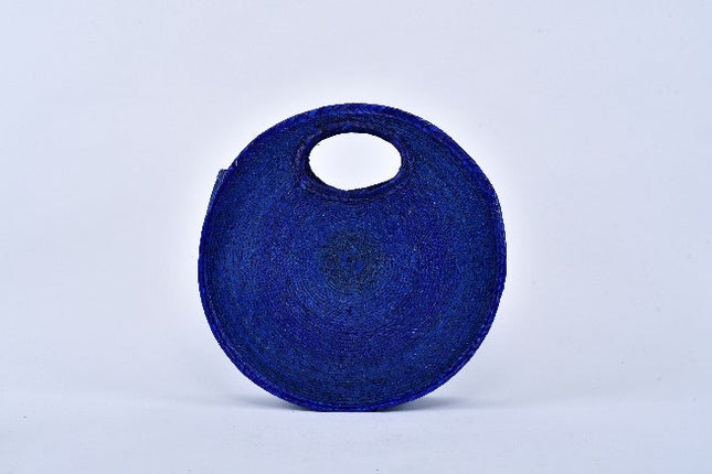Bolsa de palma Circular color Azul marino