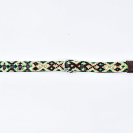 Collar para perro Vankal bordado con chaquira - Chico MODELO #0301-S-01