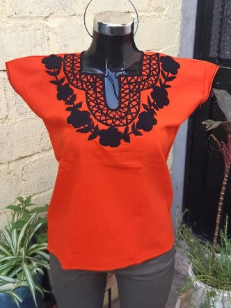 Blusa bordada para mujer, talla L/XL MODELO #1219