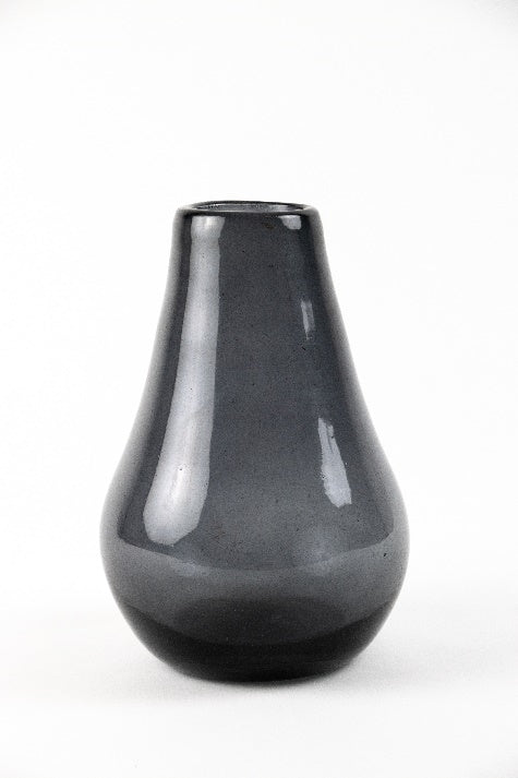 Florero de vidrio soplado forma de gota — MODELO #0412