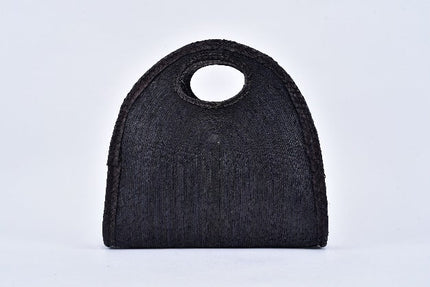 Bolsa de palma Media Luna color Negro