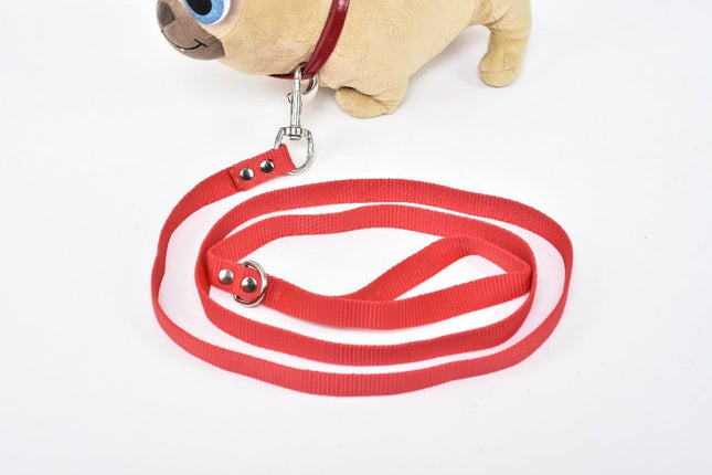 Correa de polipropileno Leo para perro - Rojo (1.8 m de largo) MODELO #030604-R