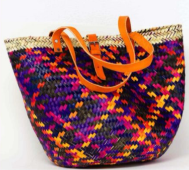 Bolsa Itabili grande de palma de Oaxaca