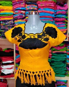 Blusa bordada para mujer, talla única MODELO #1216