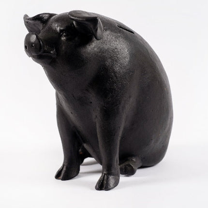 Alcancía negra grande — MODELO #042004