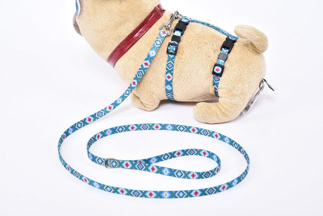Set de arnés y correa para perro Joker - Azul MODELO #031301