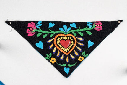 Bandana para mascota Chulada pintada a mano - Mediana MODELO #030507