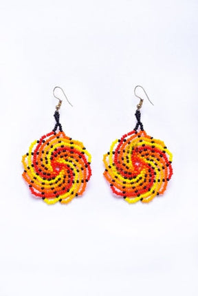 Aretes Olas del Mar de 6 cm, modelo 2 — MODELO #080613