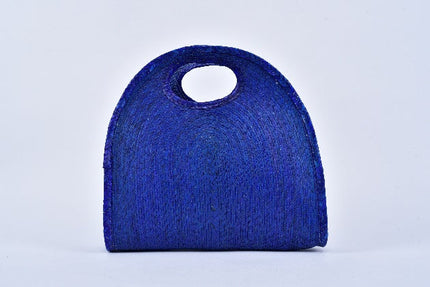 Bolsa de palma Media Luna color Azul marino