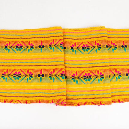 Camino de mesa delgado Oaxaca aqua — MODELO #040201