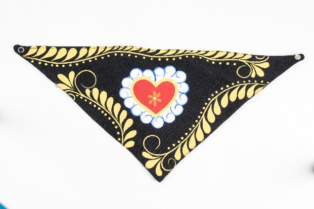 Bandana para mascota Chulada pintada a mano - Mediana MODELO #030506