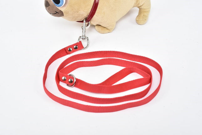 Correa de polipropileno Leo para perro - Rojo (2.3 m de largo) MODELO #030601-R