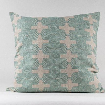 Cojín decorativo verde agua — MODELO #040407