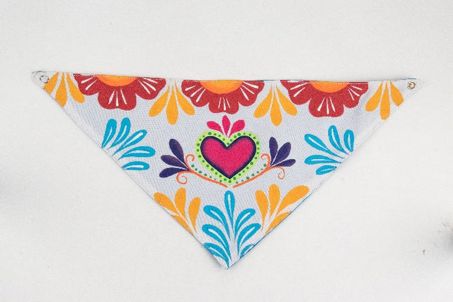 Bandana para mascota Chulada pintada a mano - Mediana MODELO #030505