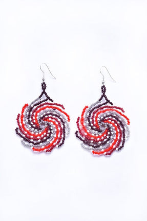Aretes Olas del Mar de 6 cm — MODELO #080612