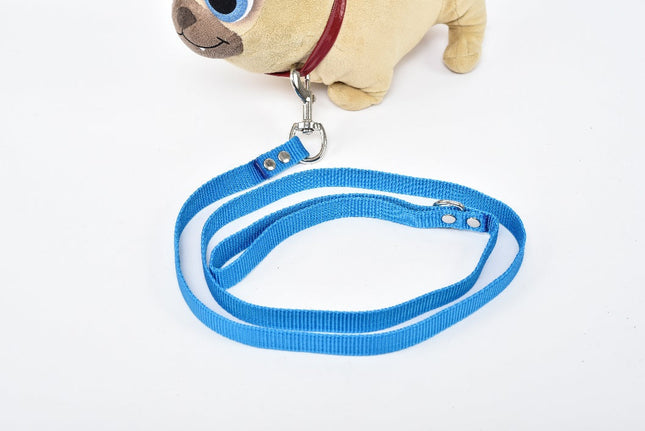 Correa de polipropileno Leo para perro - Azul claro (1.5 m de largo) MODELO #030603-LB