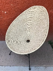 Silla Acapulco de fibra de palma MODELO #1101