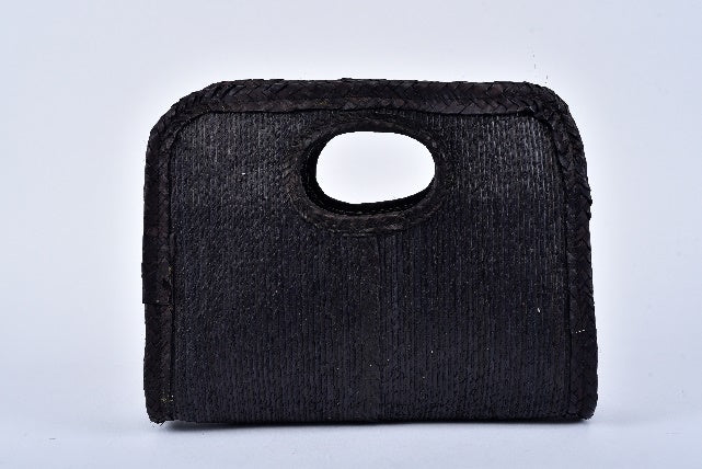 Bolsa de palma Cuadrada color Negro