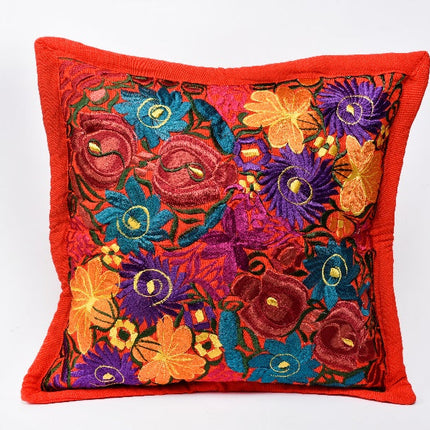 Cubre cojín floral Chiapas — MODELO #040302