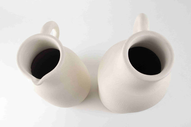 Par de floreros decorativos estilo lechero — MODELO #0417